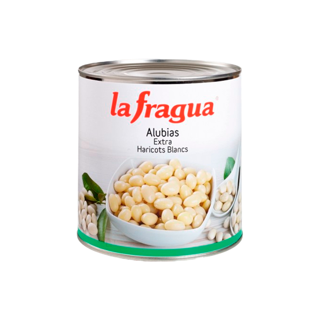 UND 6 ALUBIAS BLANCAS EXTRA LATA 3 KG AGORA
