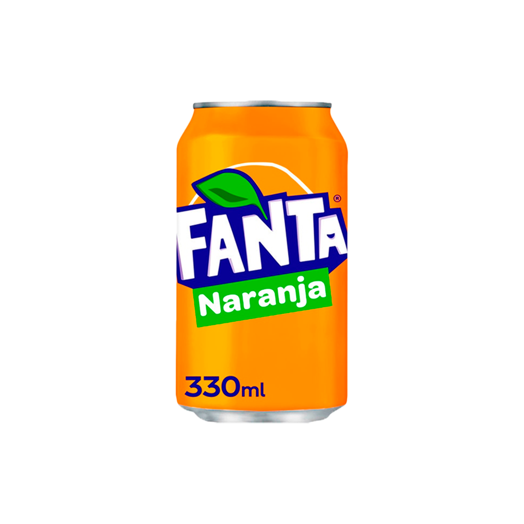 CAJA 24 UND FANTA NARANJA LATA 33 CL