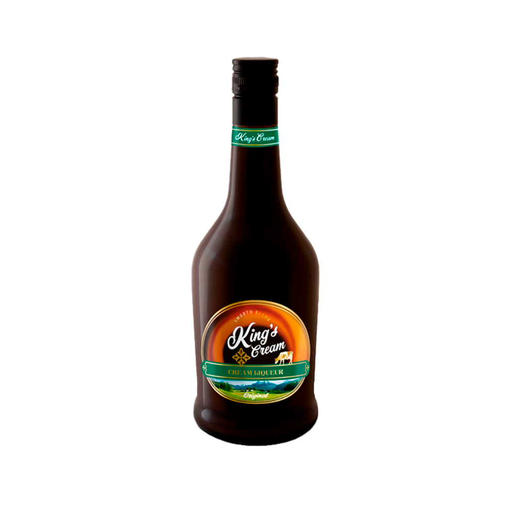 UND 6 CREMA DE WHISKY 15º 70 CL KING'S CREAM "TIPO BAILEYS"