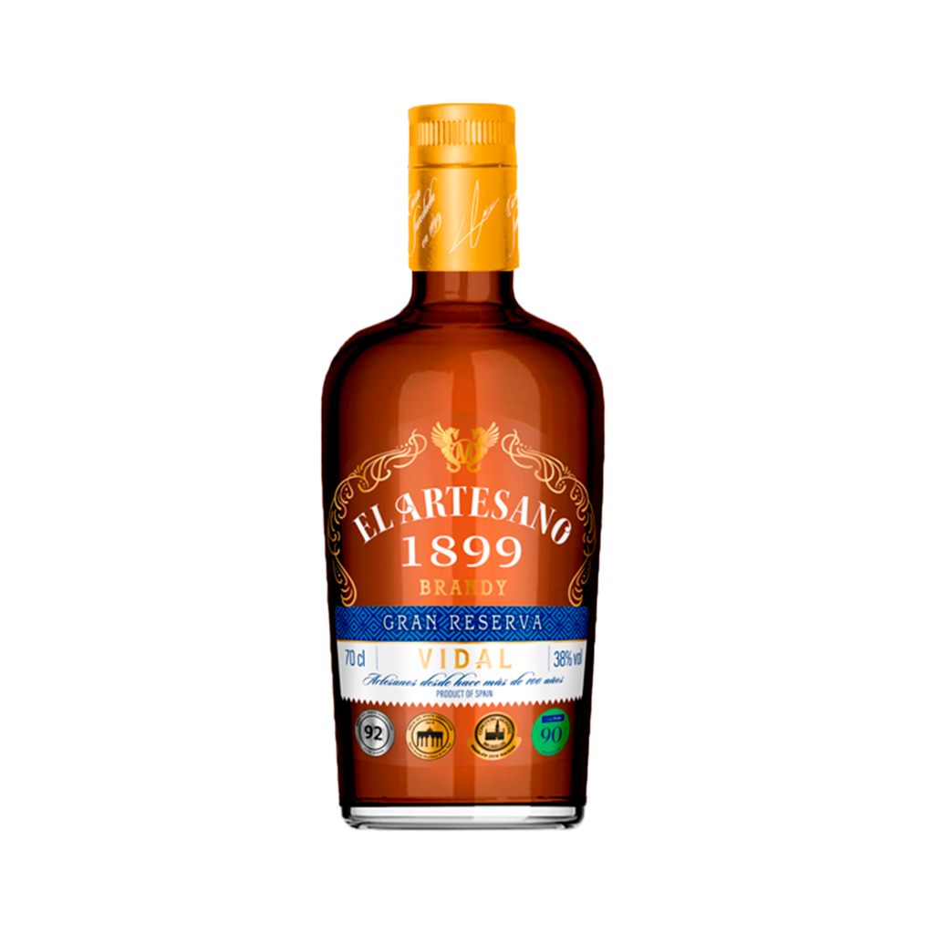 UND 6 BRANDY GRAN RESERVA ARTESANO(90 PUNTOS GUIA PEÑIN) 38º