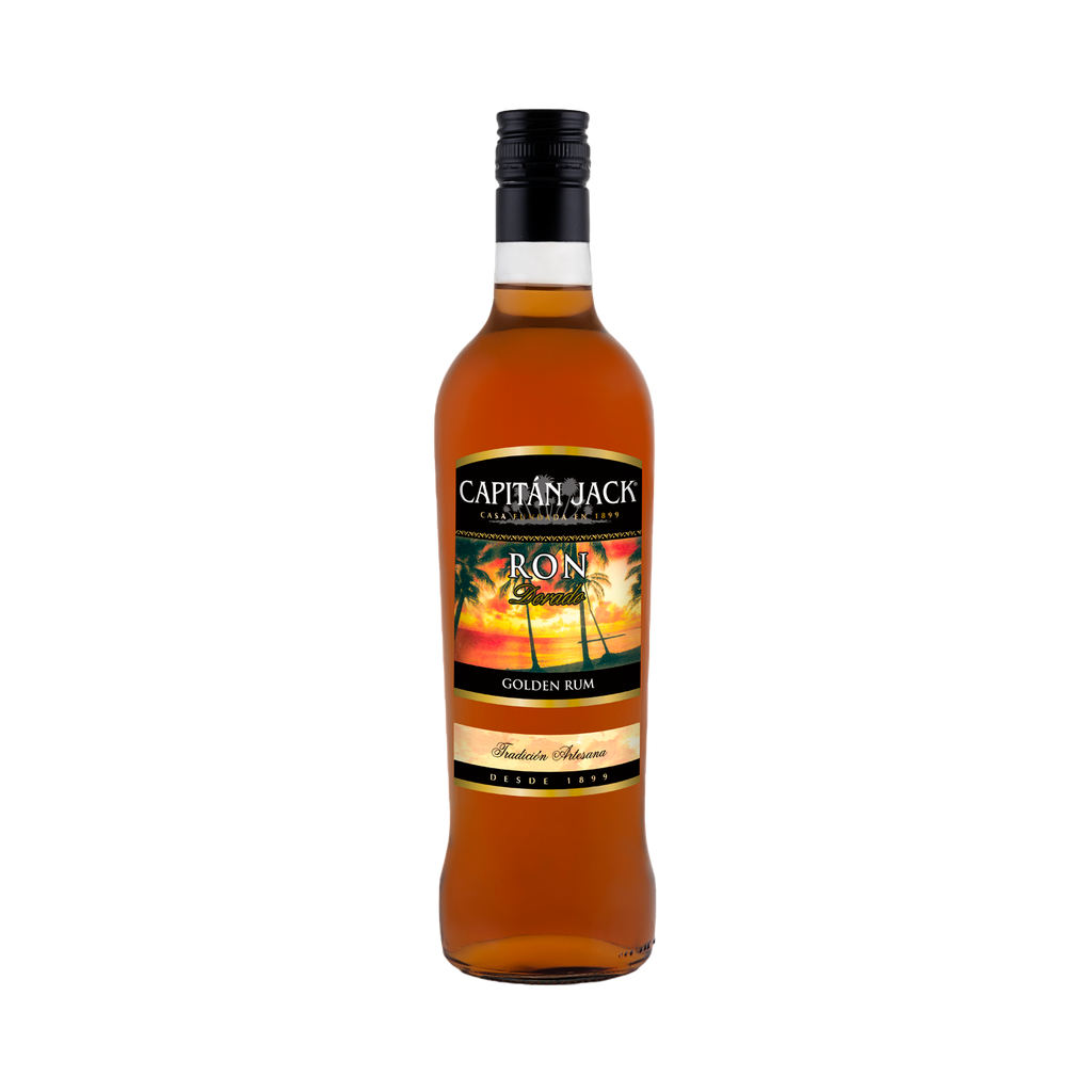 UND 6 RON DORADO CAPITAN JACK 70 CL 37,5º
