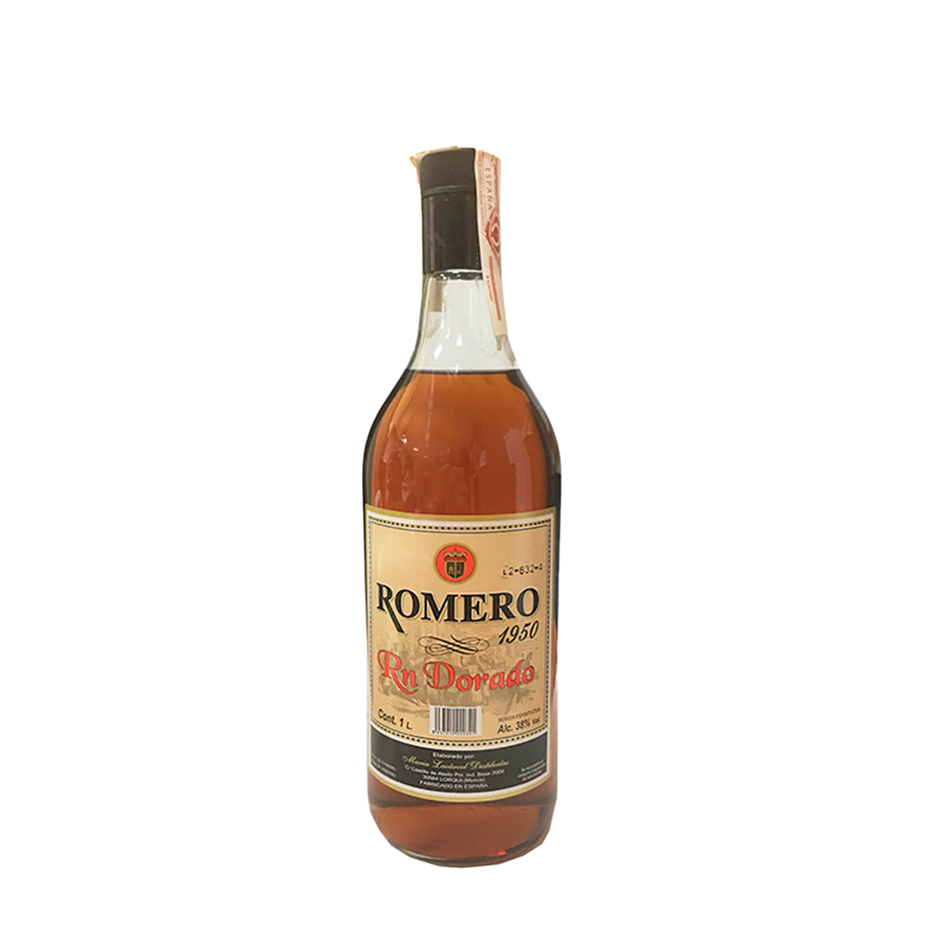 UND 12 RON DORADO ROMERO 37.5º 1 LITRO