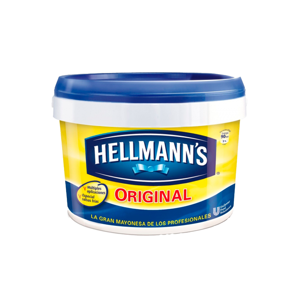 CAJA 1 UND MAYONESA HELLMANN'S ORIGINAL 5 L
