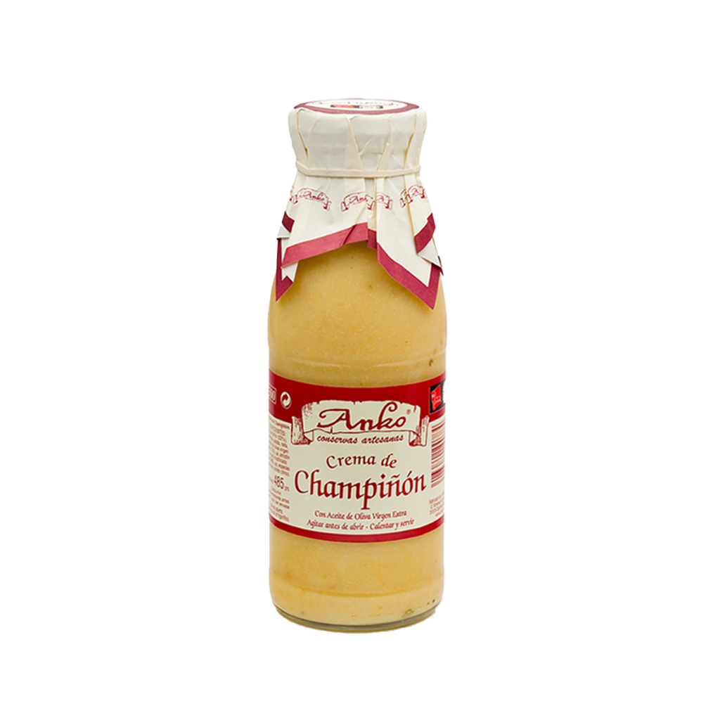 CAJA 6 UND CREMA CHAMPINON "ANKO" 500 ML