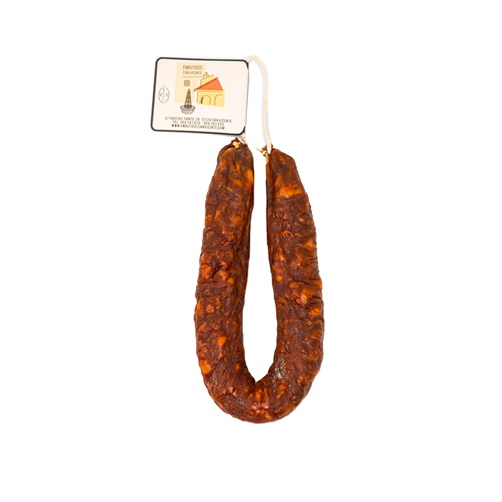 UND 24 CHORIZO EXTRA CURVO SAN VICENTE 300 G