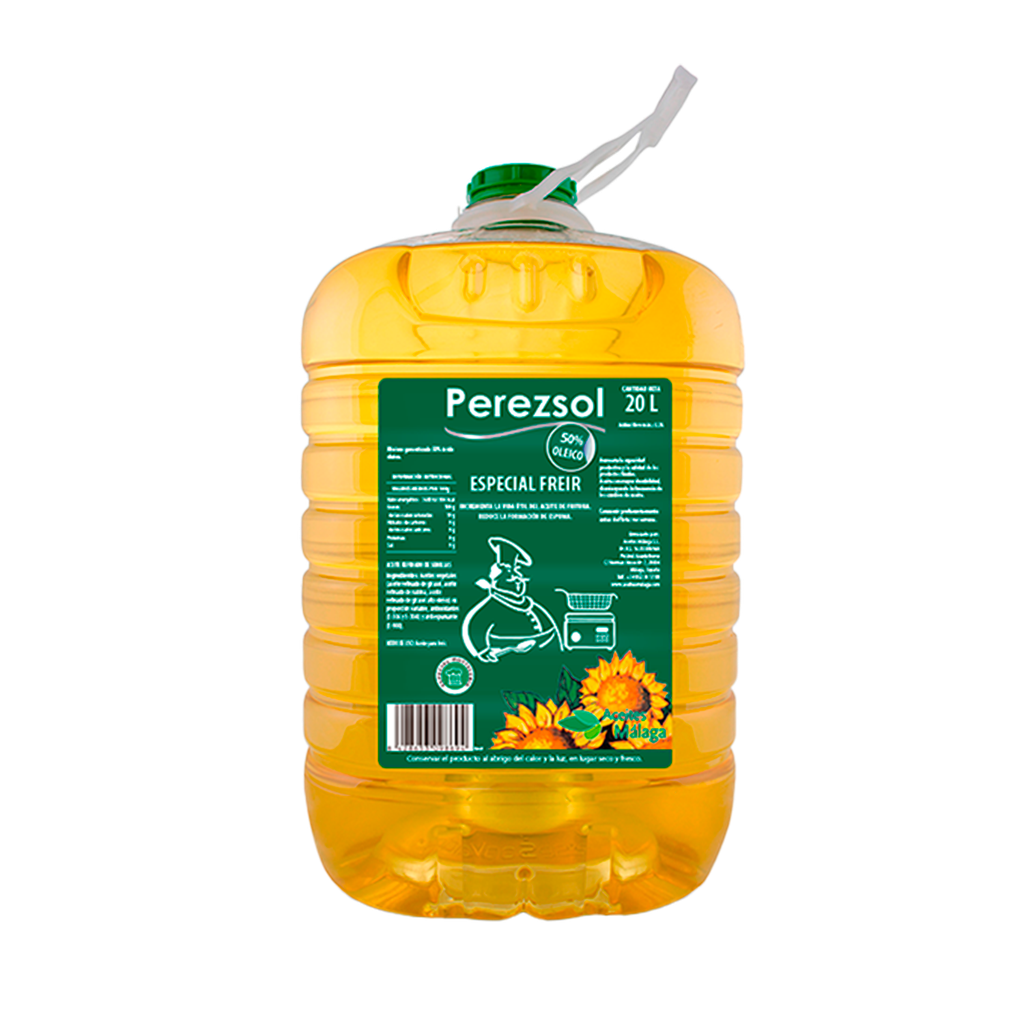 CAJA 1 UND ACEITE ESP. FREIDORA 50% OLEICO APILABLE G-20 L PEREZSOL