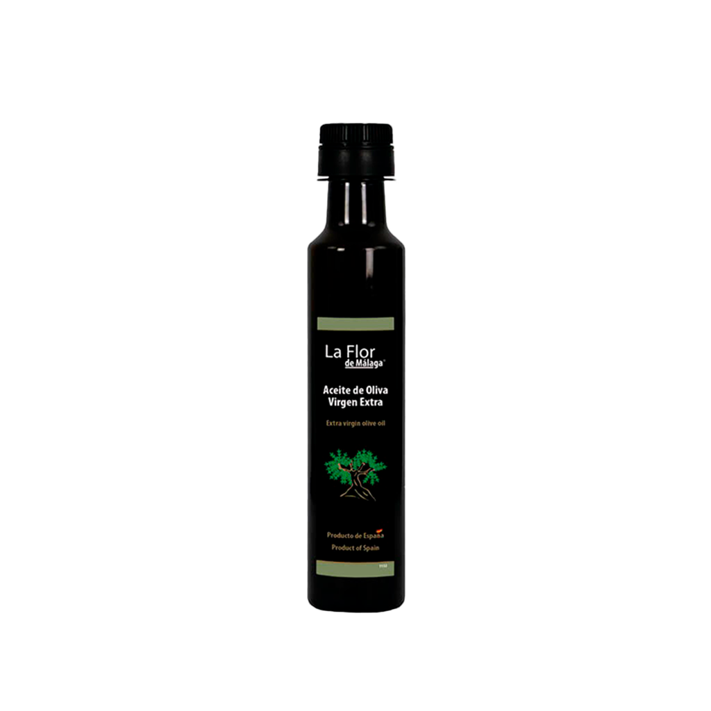 CAJA 24 UND ACEITE OLIVA VIRGEN EXTRA PET 250 ML FLOR DE MALAGA