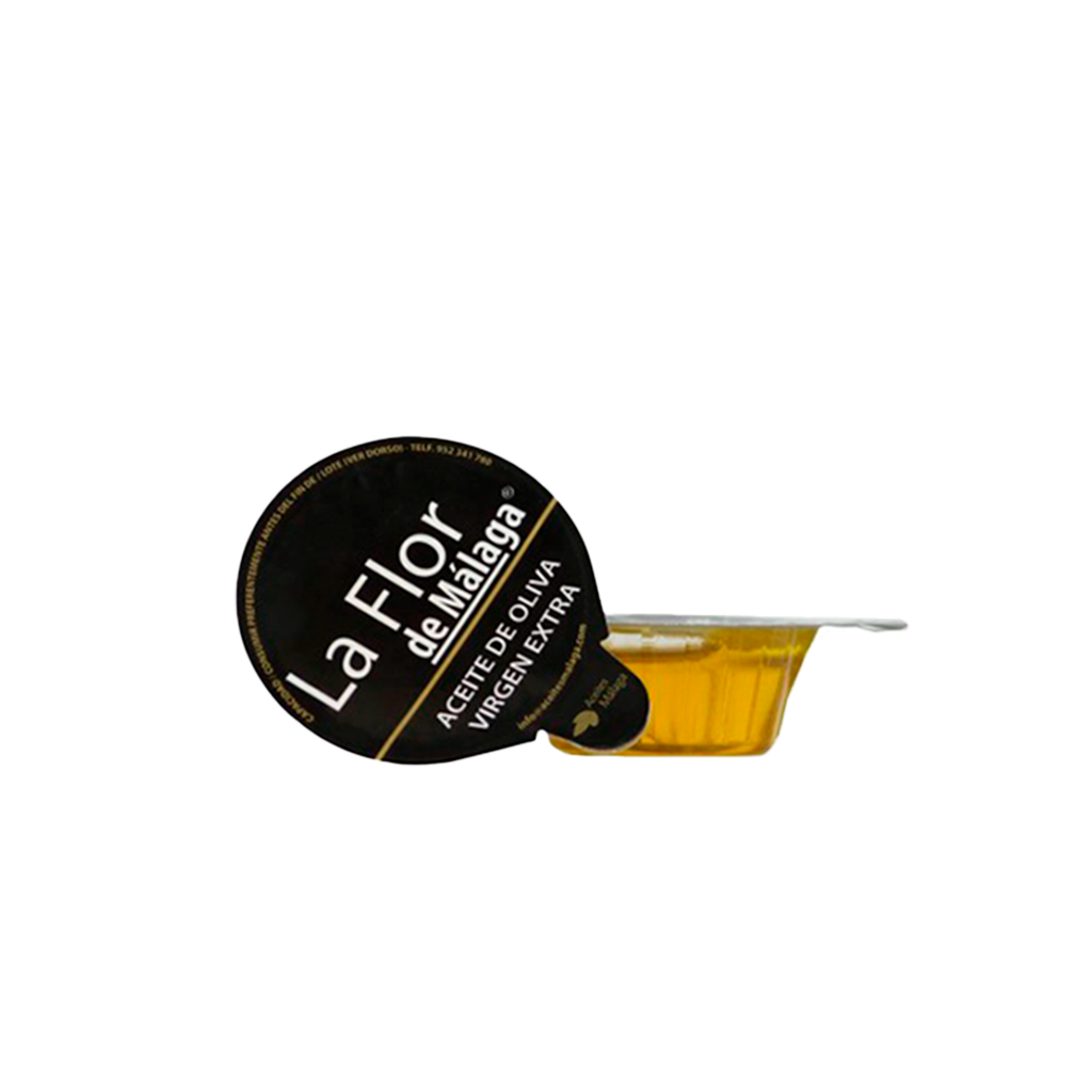 CAJA  ACEITE V.EXTRA MONODOSIS 240 UND 10 ML FLOR DE MALAGA