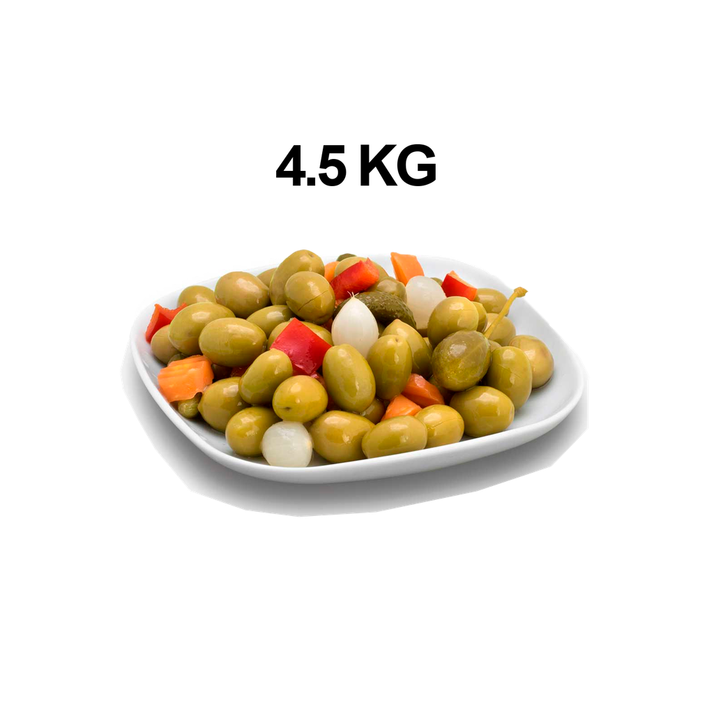 CAJA 1 UND COCTEL MEDITERRANEO 4.5 KG CORBI
