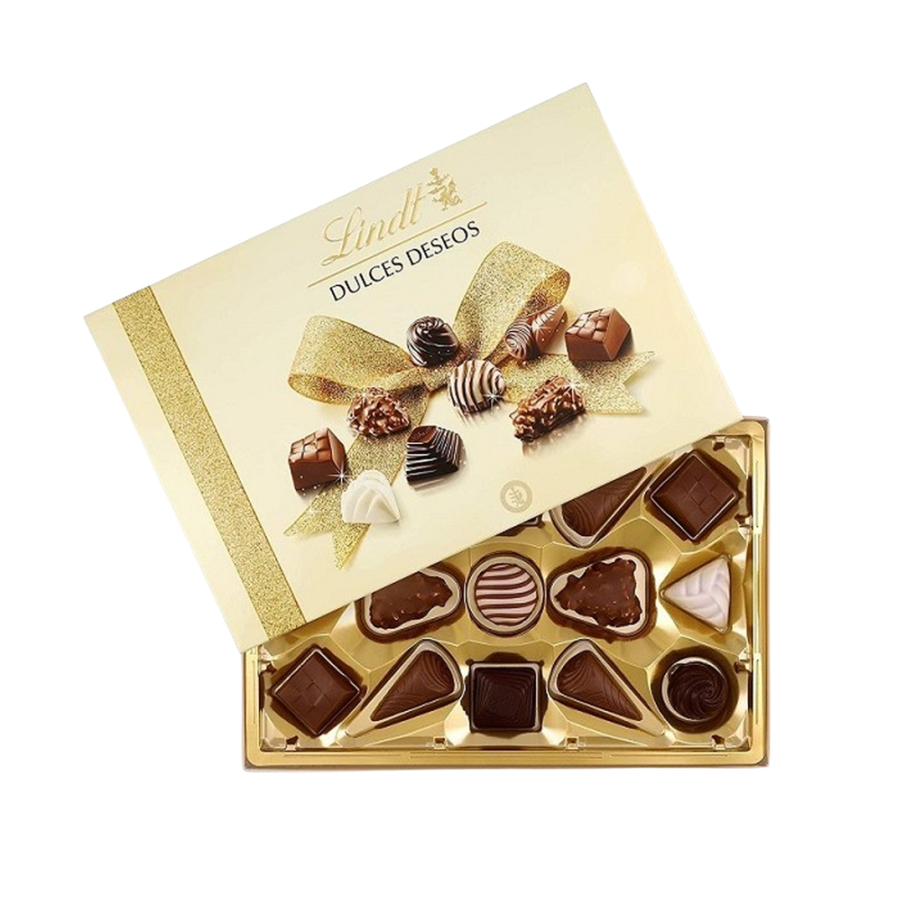 UND 16 BOMBONES LINDT DULCES DESEOS 143 GRM