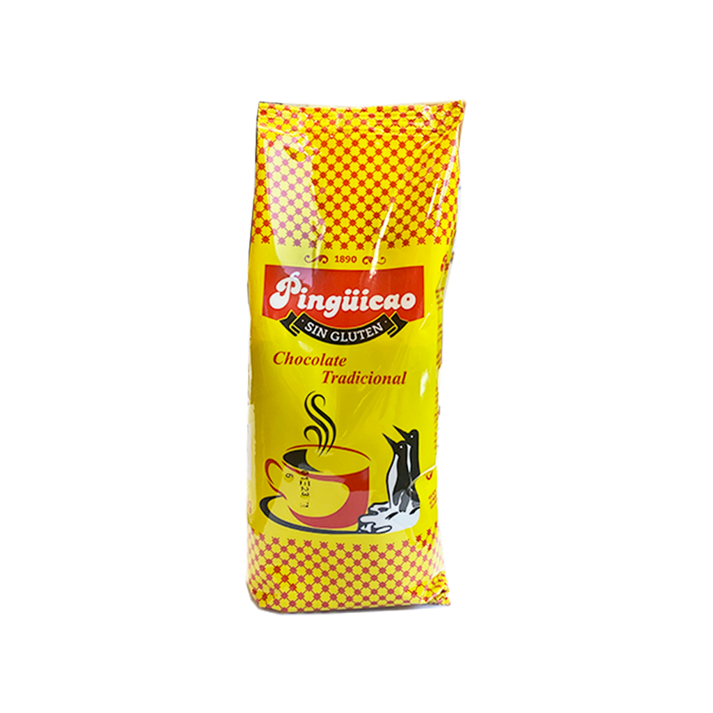 CAJA 18 UND CHOCOLATE POLVO PINGUINO 500 G