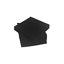 CAJA 24 UND SERVILLETAS 50 UND 40X40 2 CAPAS NEGRA PUNTA