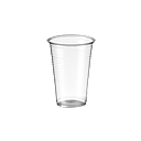 [96010] UNIDADES 40 VASO PLASTICO TRANSPARENTE 330 CL (BLISTER 50 UND)