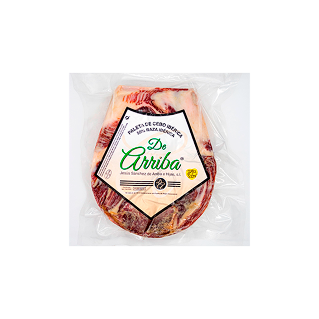 KG 5 PALETA IBERICA CEBO DESH. PELADA HUELLA IBERICO