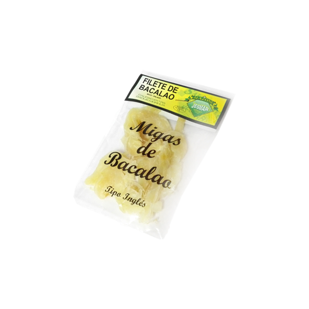 CAJA 20 UND BACALAO MIGAS EXTRA 50 G JESMAR