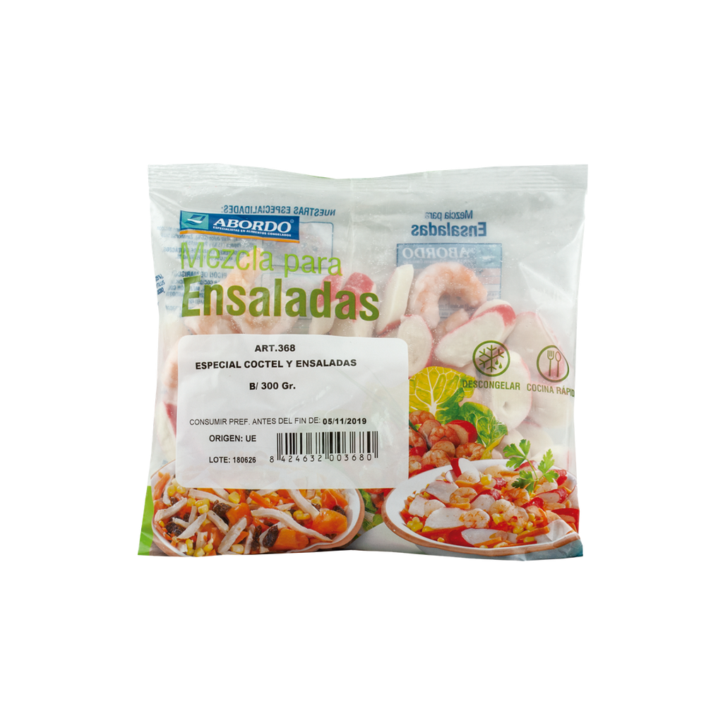 UND 16 COCTEL PARA ENSALADAS BOLSA 300 G