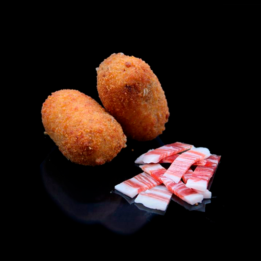 CAJA 60 UND 35 G CROQUETAS JAMON IBERICO 2 KG VAREA