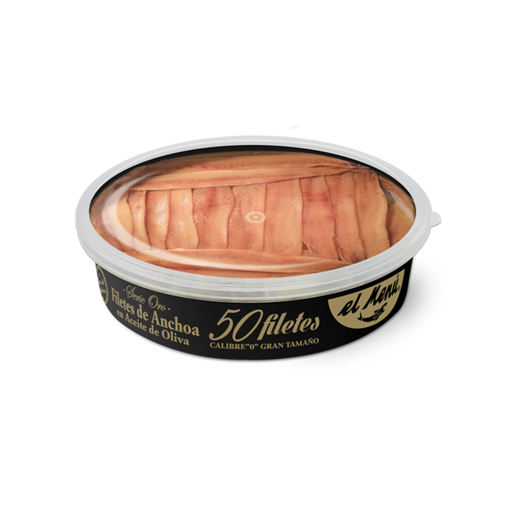 UND 6 ANCHOA GRANDE 50 FTES 600 G SERIE ORO MENU CANTABRICO