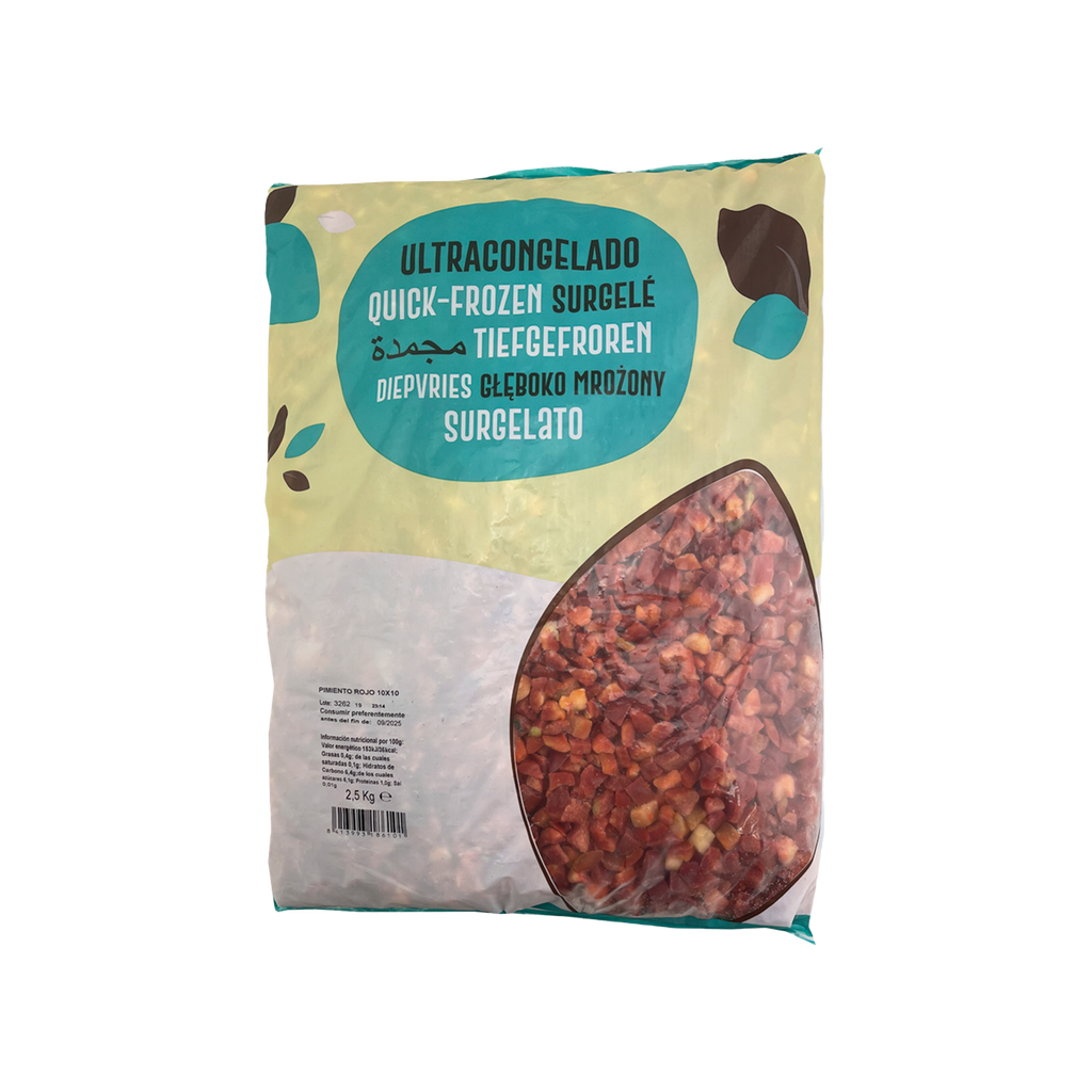 UND 4 PIMIENTO ROJO (10x10) B/ 2.5 KG