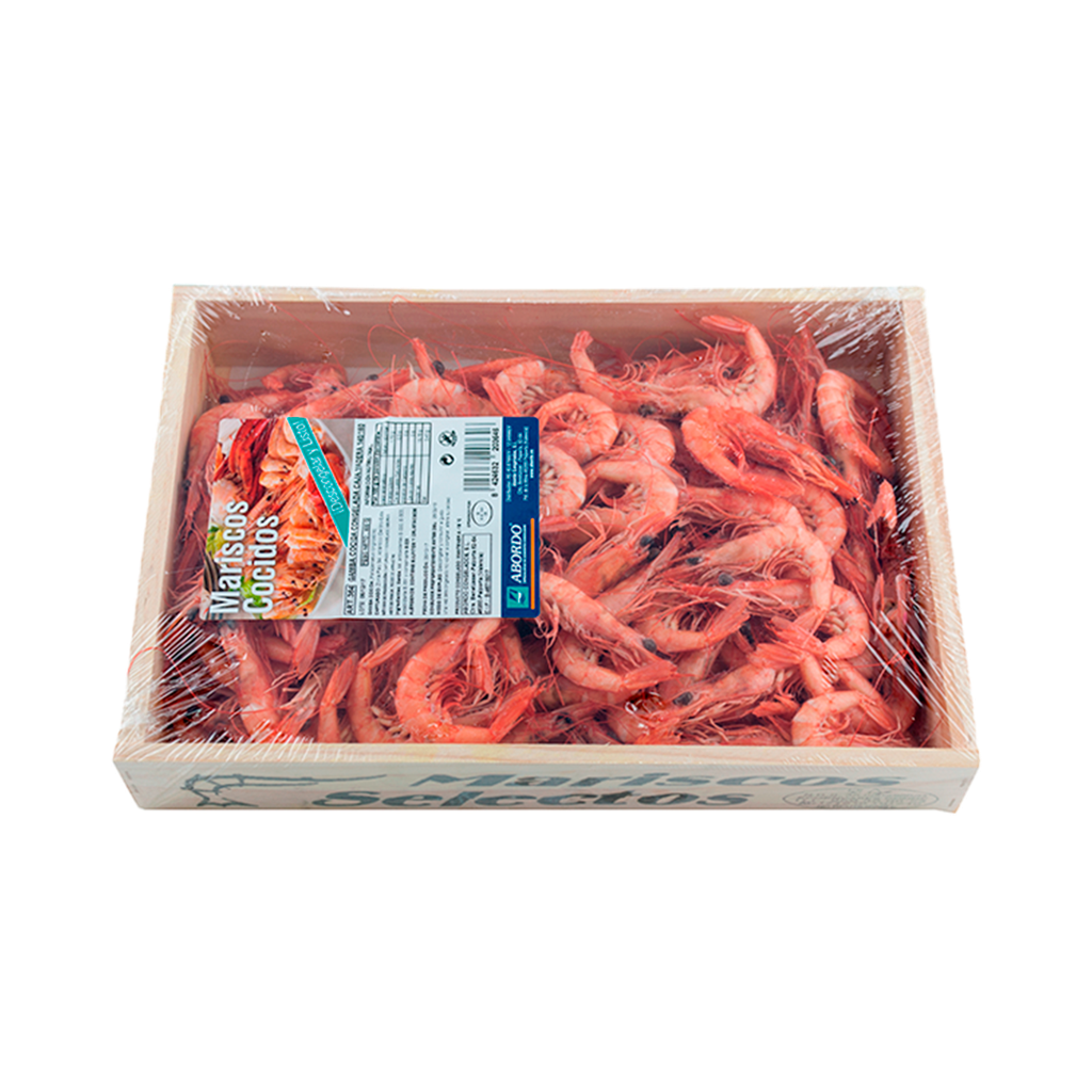 UND 1 GAMBAS SALADAS (COCIDAS) (150/170 PZAS/KG)800 GR