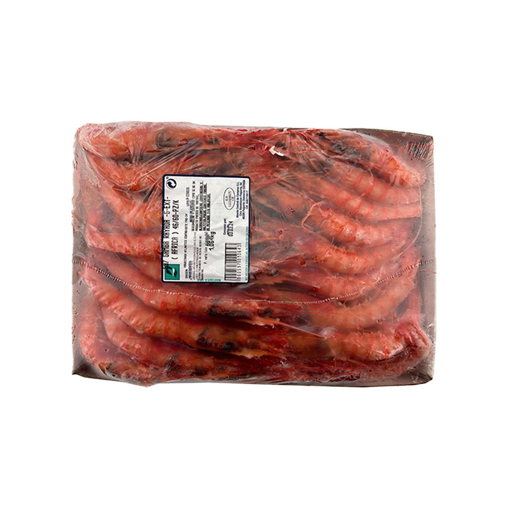 KG 1 GAMBAS RAYADAS GRANDES EXTRA AFRICA (46/60 PZ/KG)