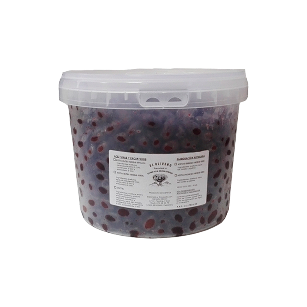 UND 1 ACEITUNA NEGRA ARAGON T-3 KG SIERRA ESPADAN