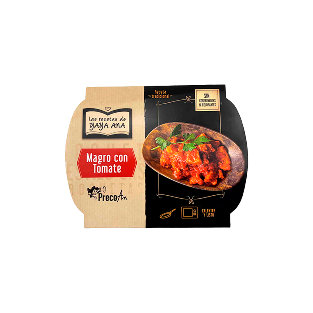 UND 8 MAGRO CASERO C/TOMATE B/300GR