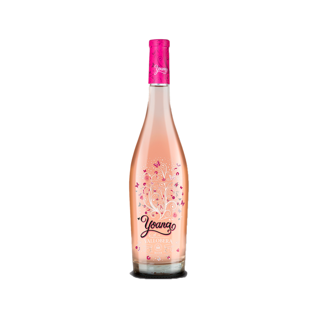 UND 6 VINO YOANA DE VALLOBERA ROSADO D.O RIOJA 75 CL