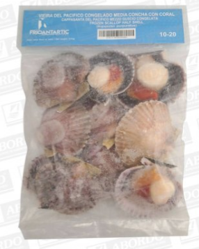 UND 11 VIEIRA/PACIFICO 1/2 CH(10/20-PZ/K) 900 G