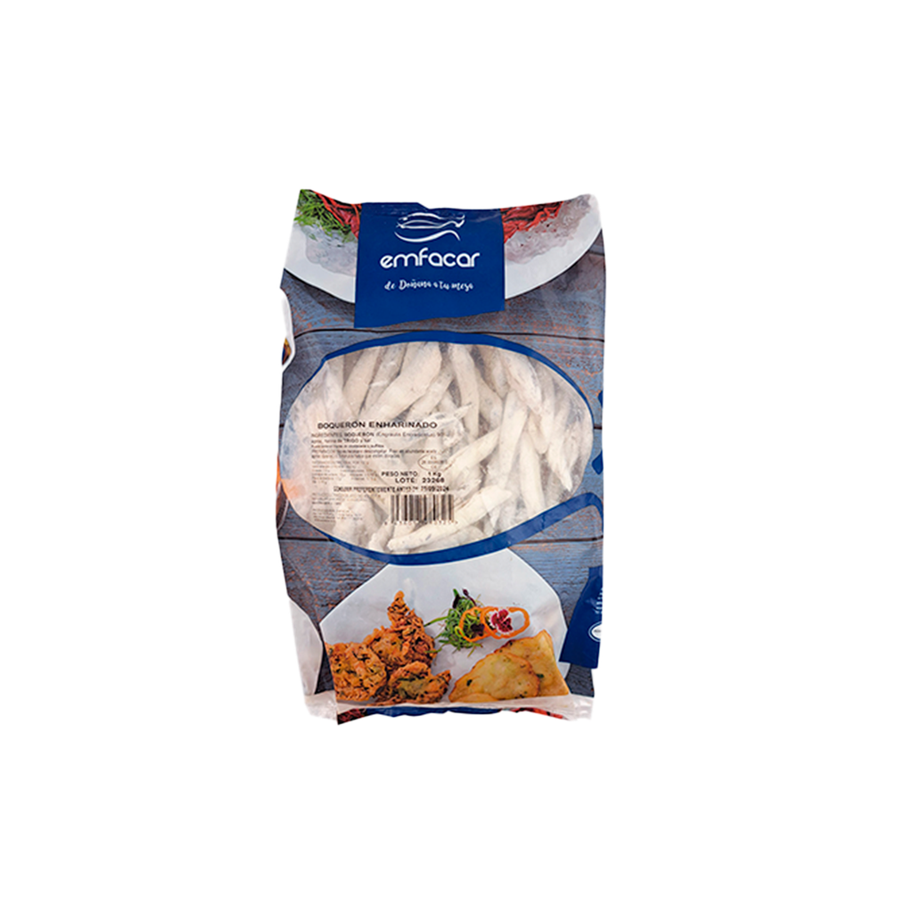 KG 4 BOQUERONES ENHARINADOS 1 KG