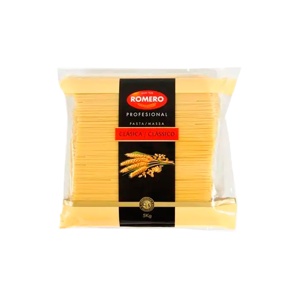 CAJA 1 UND PASTA ROMERO SPAGUETTI 5 KG