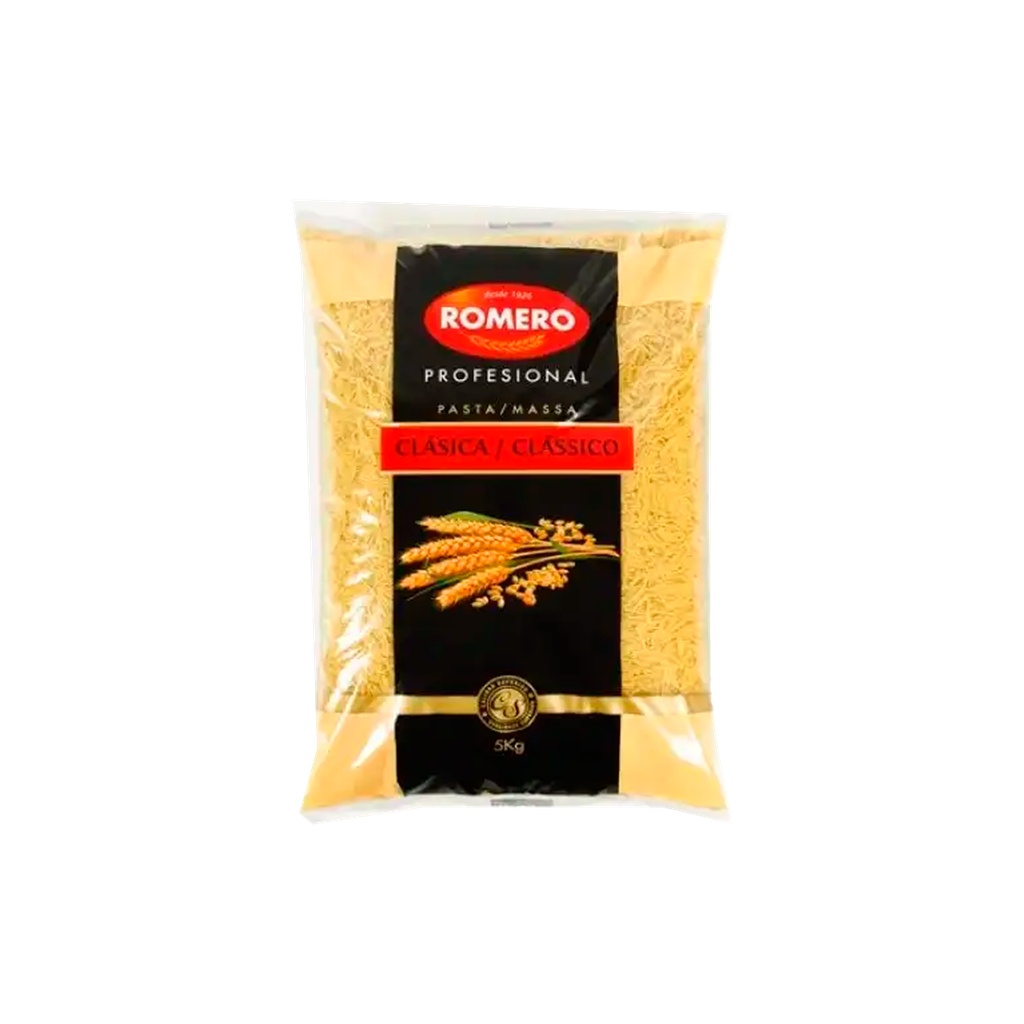 CAJA 1 UND PASTA ROMERO FIDEO ENTREFINO Nº2 5 KG