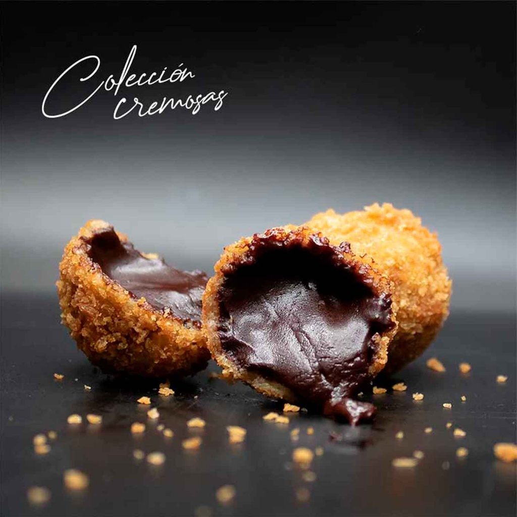 (C)UND 4 CROQUETAS DE CHOCOLATE CREMOSA BOLSA 1 KG (40 UD X 25 G)