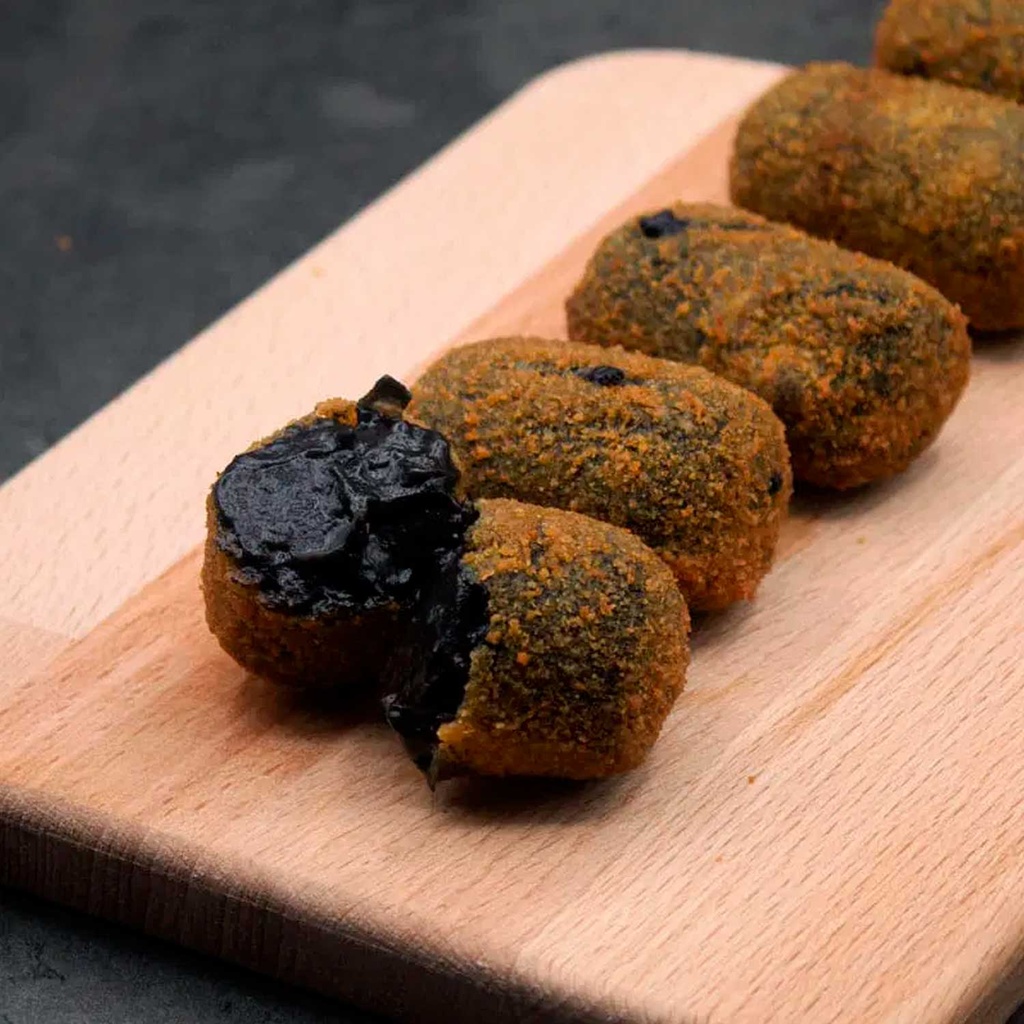 (C)UND 4 CROQUETA DE CHIPIRON EN SU TINTA 1 KG (40 UD X 25 G) GESALAGA