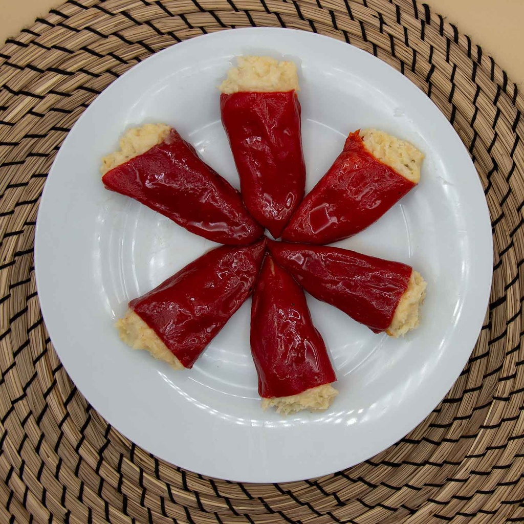 (C)UND 4 PIMIENTO RELLENO DE BACALAO 1 KG (23 UDX0.44 G) GESALAGA