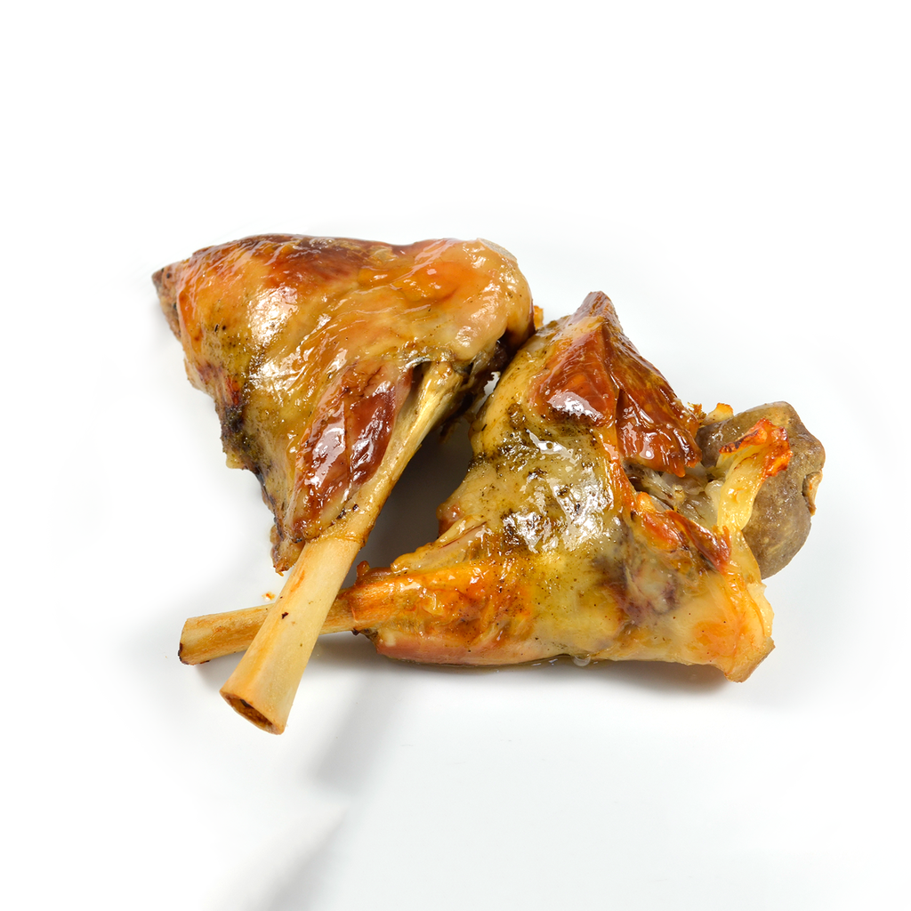 UND 10 JARRETE DE CORDERO ASADO 700 G (2 RACIONES) COMENBABIA