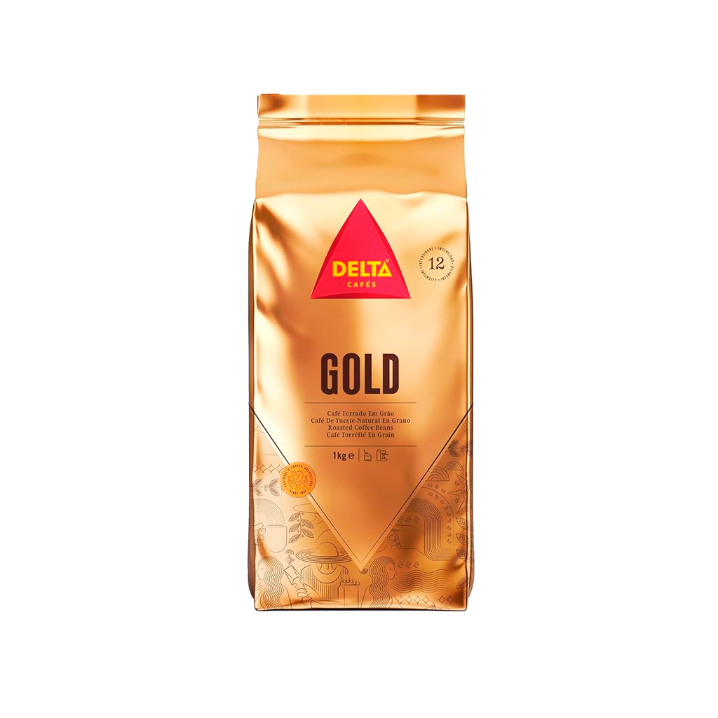 UND 10 CAFE DELTA GOLD COFFEE GRANO 1 KG