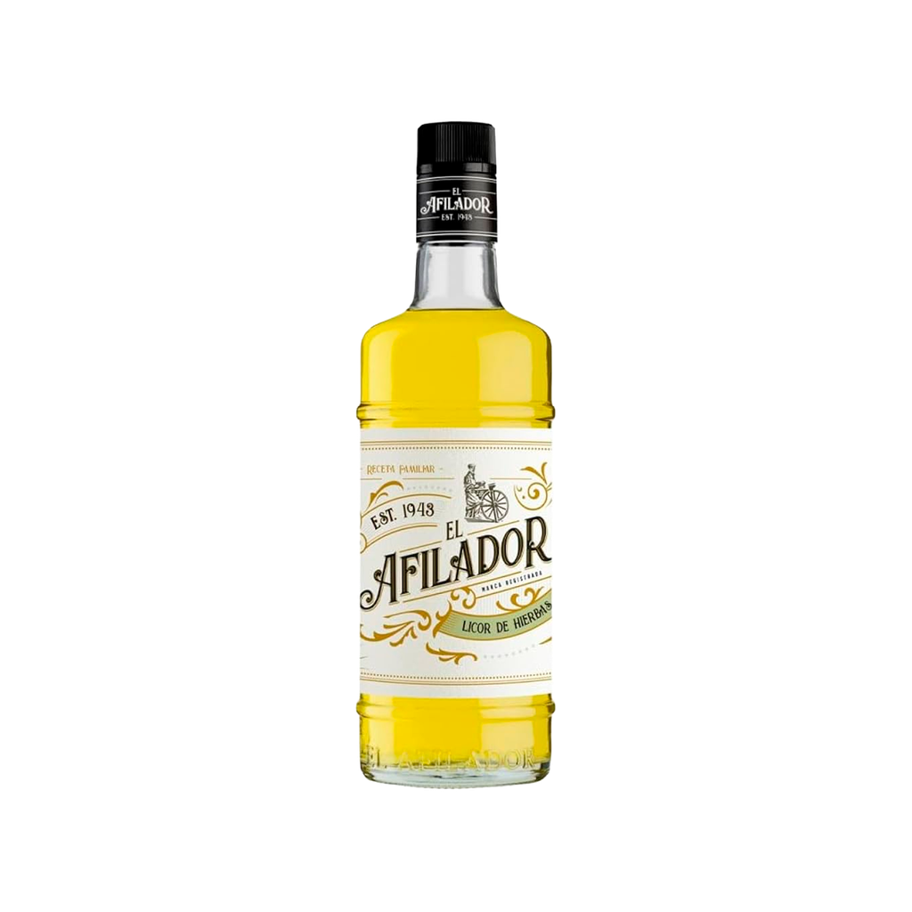 UND 6 LICOR DE ORUJO HIERBAS EL AFILADOR 1 LITRO