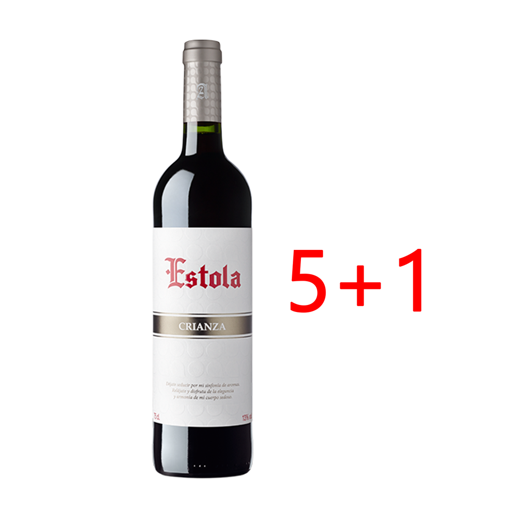 UND 5+1 VINO ESTOLA CRIANZA TINTO