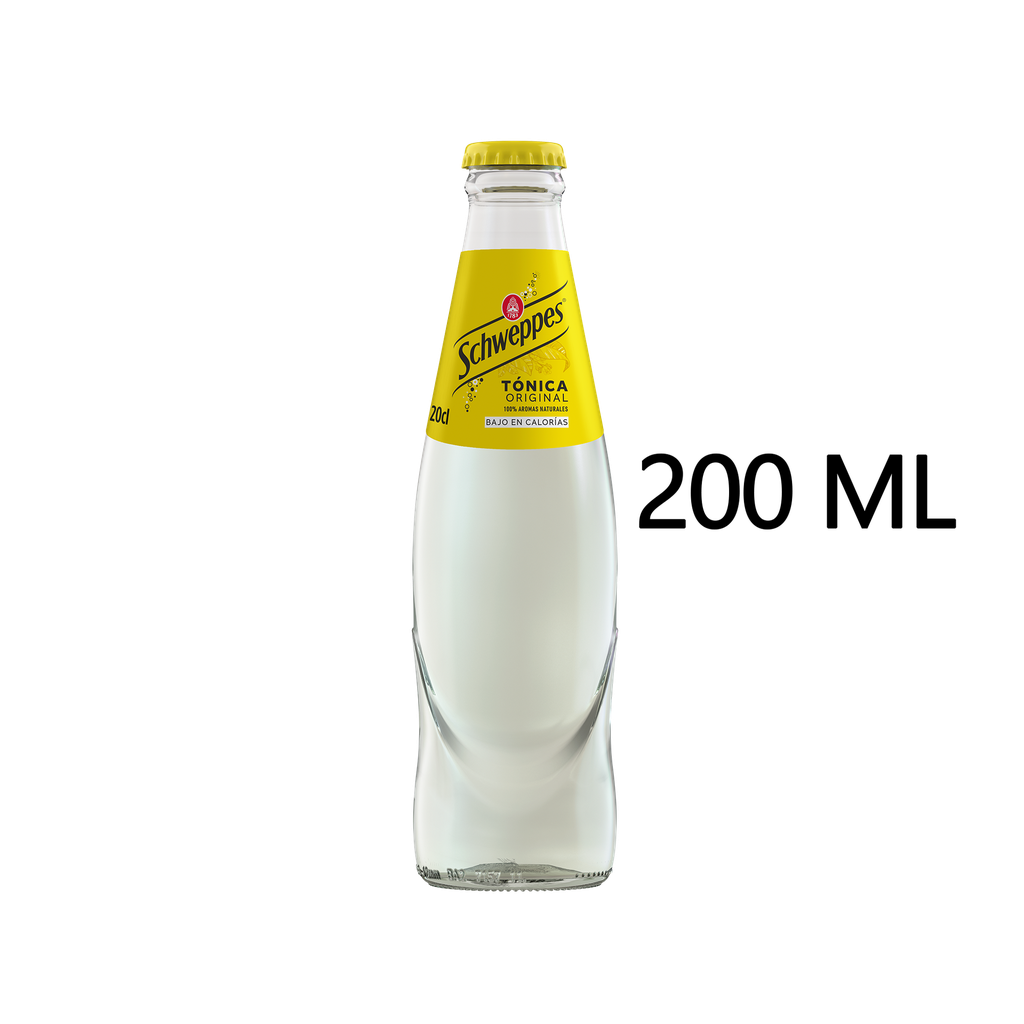 CAJA 28 UND SCHWEPPES TONICA RET 200 ML (30-40)