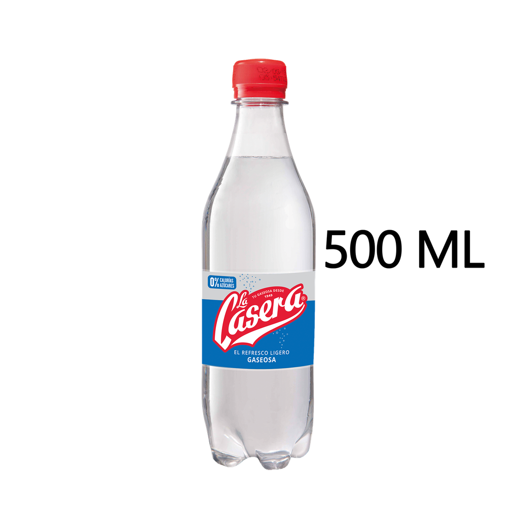 CAJA 12 LA CASERA GASEOSA PET 500 ML (62-65)
