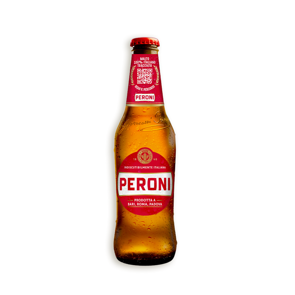 CAJA 24 UD CERVEZA PERONI ROJA NR 33 CL