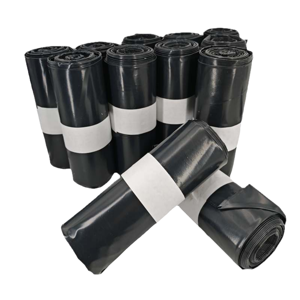 CAJA 30 UND BOLSA BASURA COMUNIDAD 85X105 NEGRA GALGA 140 ROLLO 10 UND