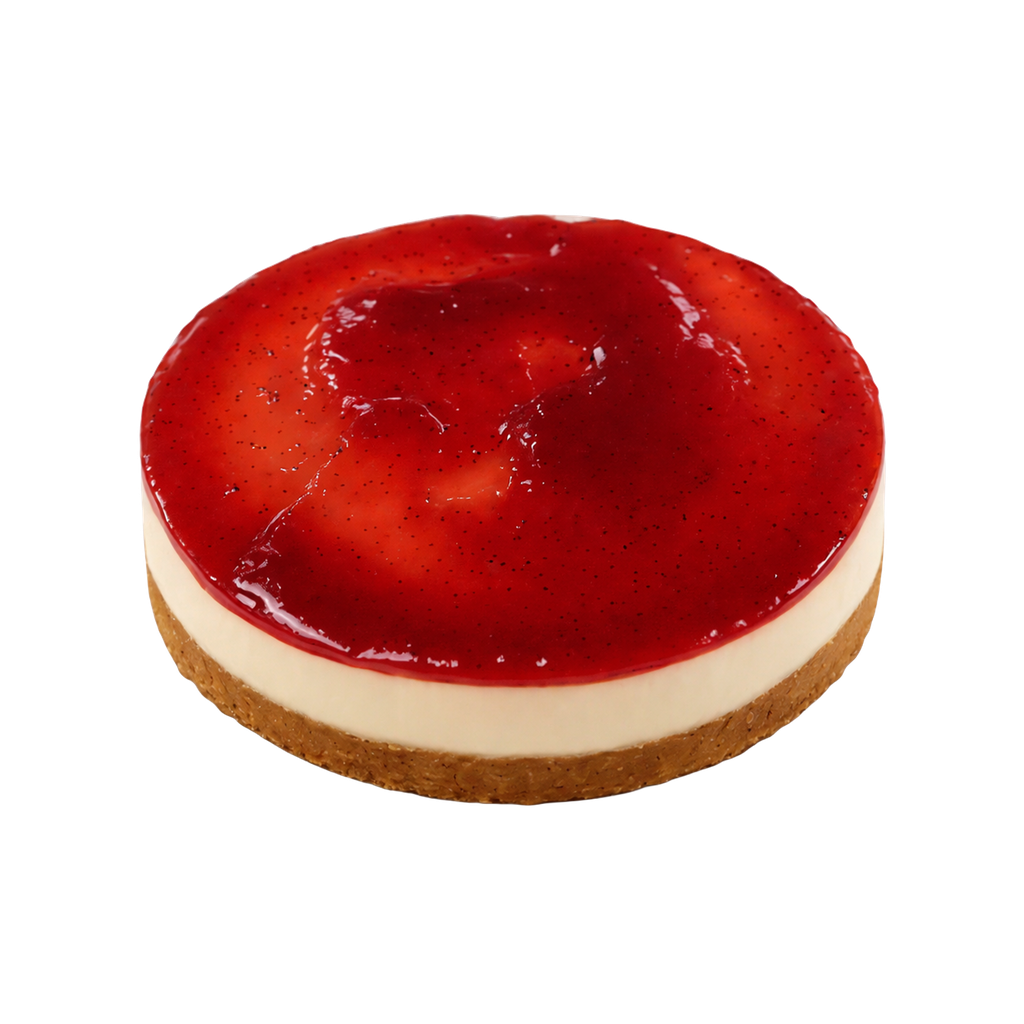 UND 1 TARTA DE QUESO FRESA 1,7 KG (12/14 RACIONES)