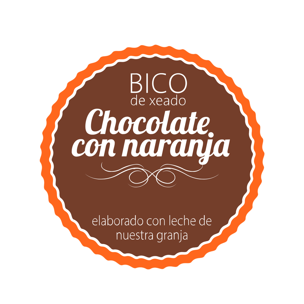(C)UND 6 POCETI HELADO CHOCOLATE CON NARANJA 5.5L BICO DE XEADO