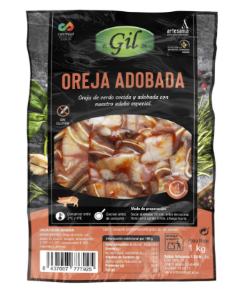 UND 3 OREJA TROCEADA ADOBO GIL 1 KG