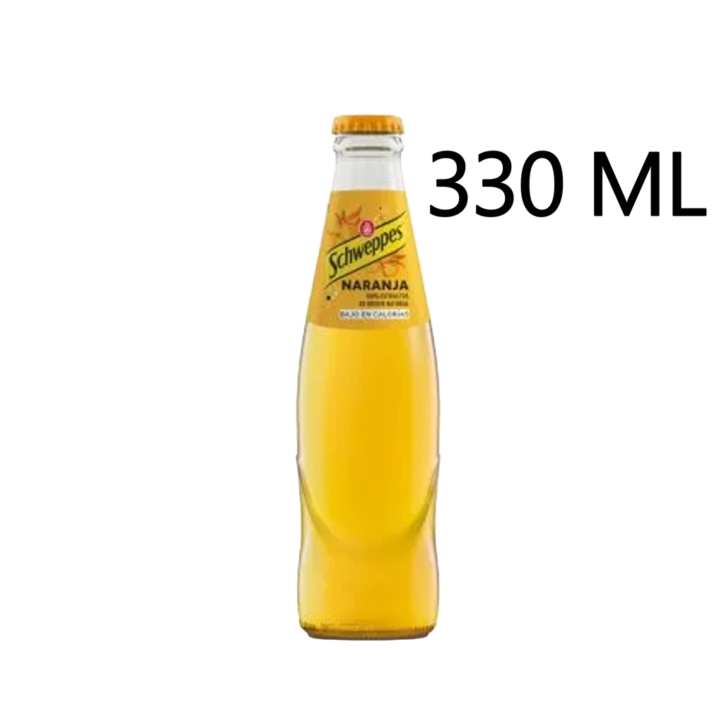 CAJA 24 UND SCHWEPPES NARANJA CL NR 330 ML