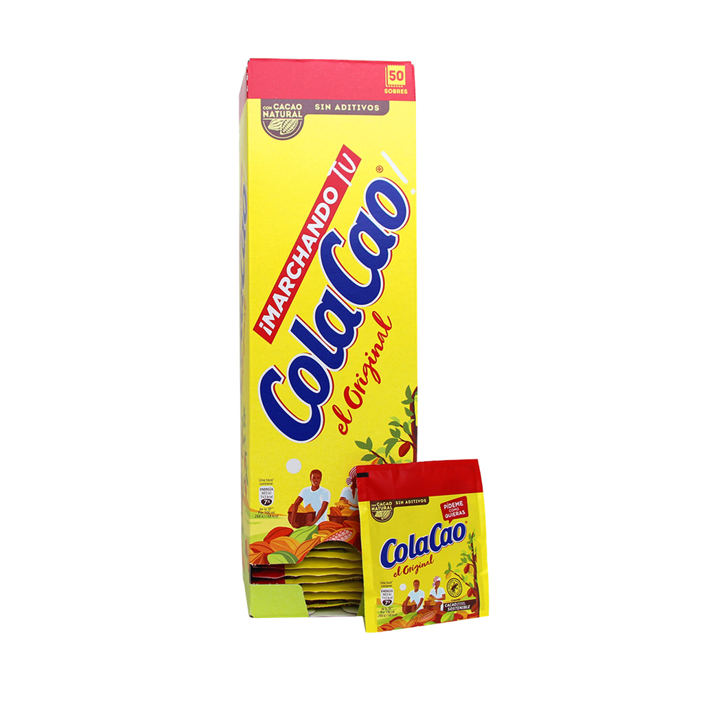 CAJA COLA CAO 50 SOBRES 18 GR