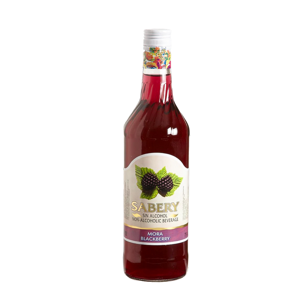 UND 16 LICOR DE MORA SABERY SIN ALCOHOL 1L 40º