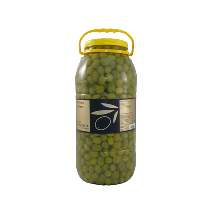 UND 3 ACEITUNA SEVILLANA TARRO 2,1 KG EL PASTOR